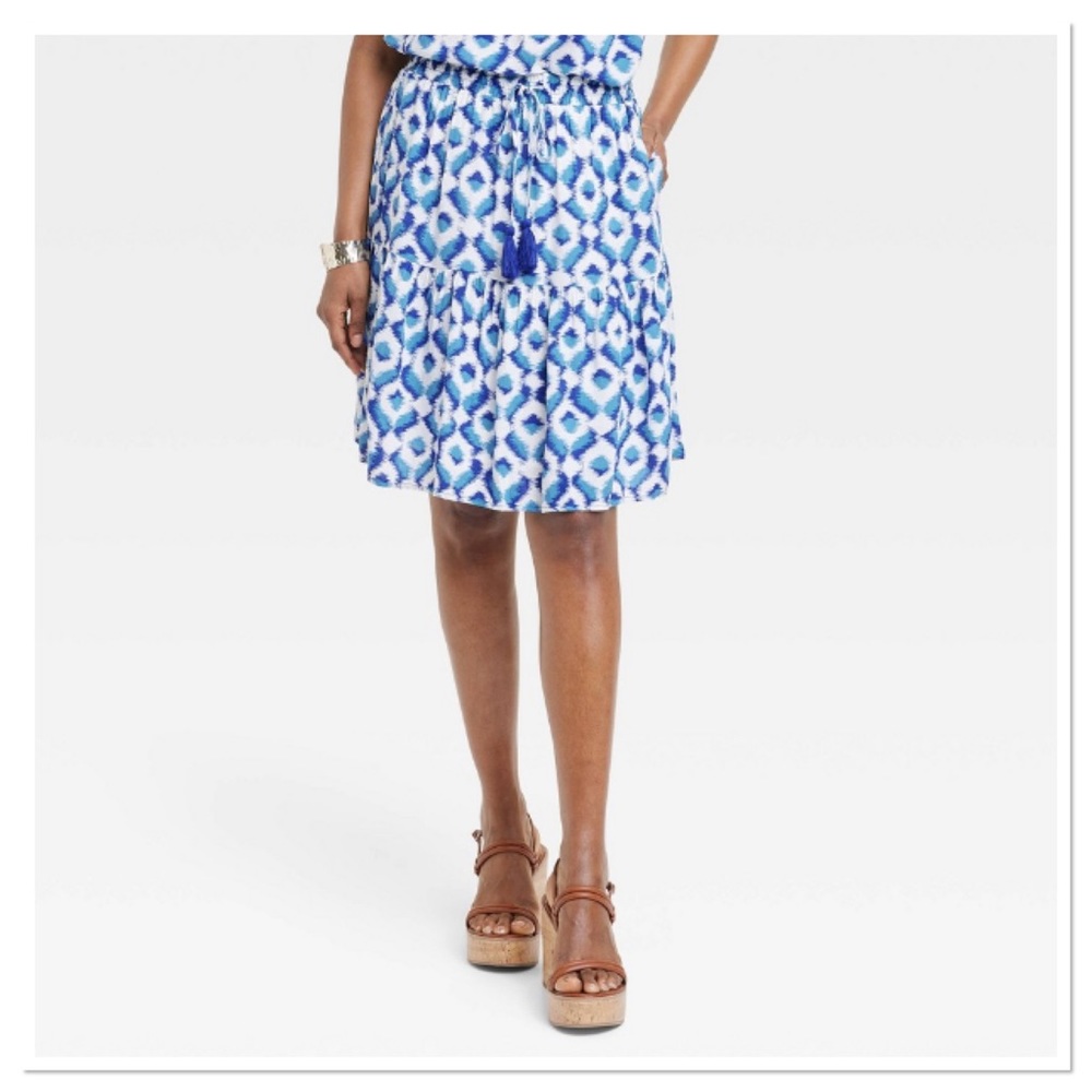 Women’s Mini Tiered A-Line Skirt Knox Rose